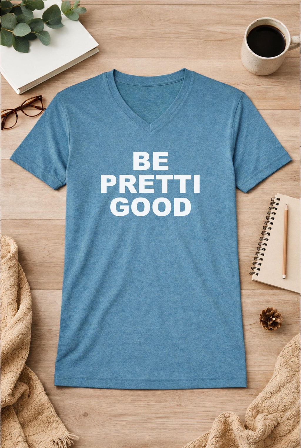 Be Pretti Good  ice out Unisex V-Neck T-Shirt
