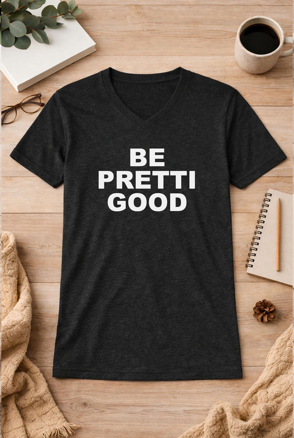 Be Pretti Good  ice out Unisex V-Neck T-Shirt