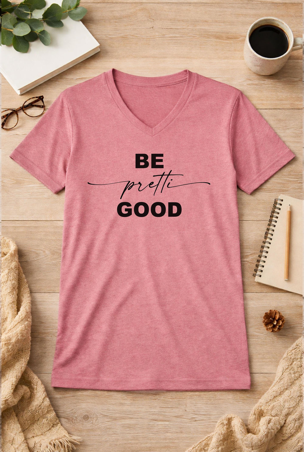 Be Pretti Good  ice out Unisex V-Neck T-Shirt