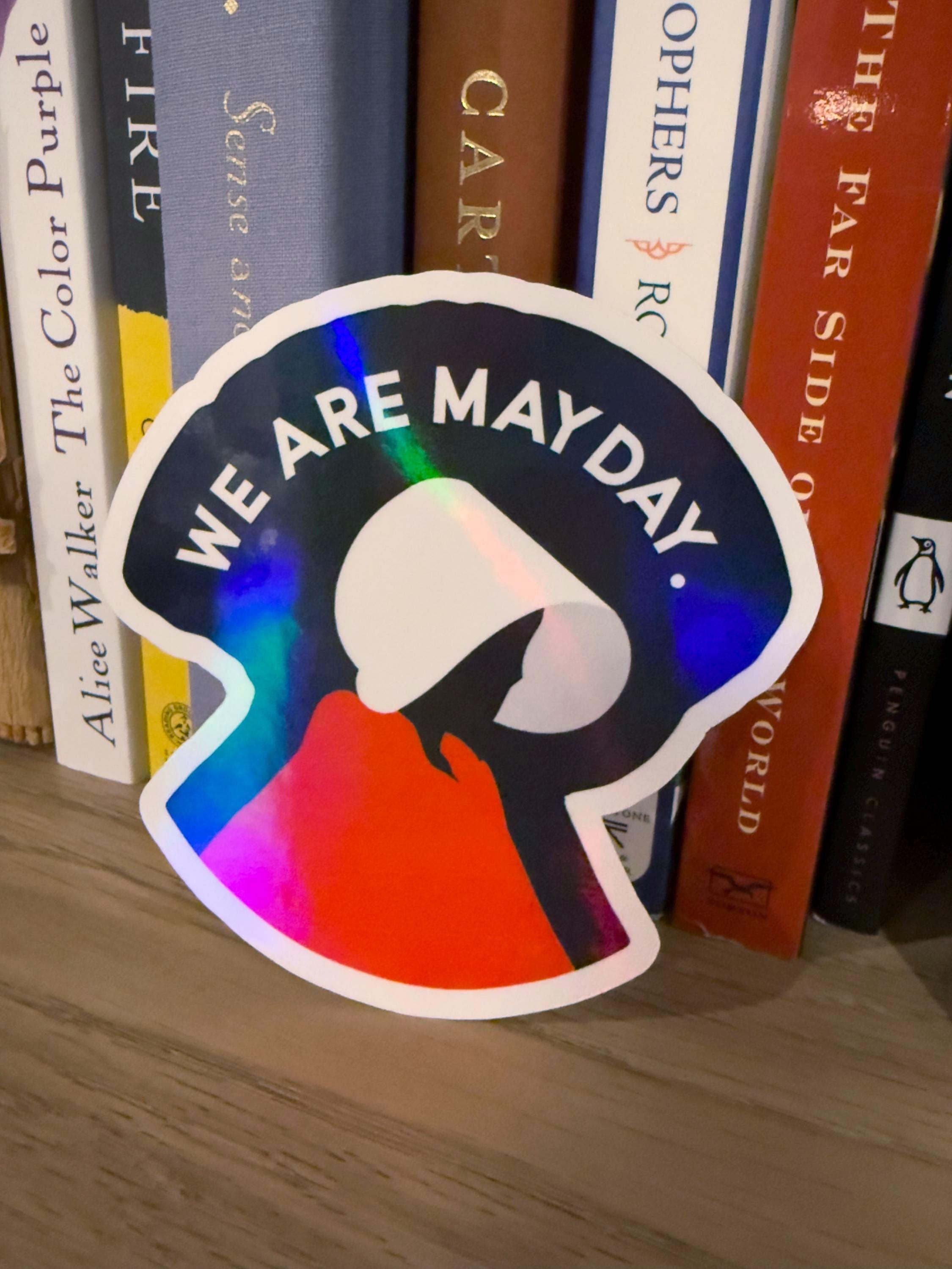 We are Mayday sticker (Kiss Cut)