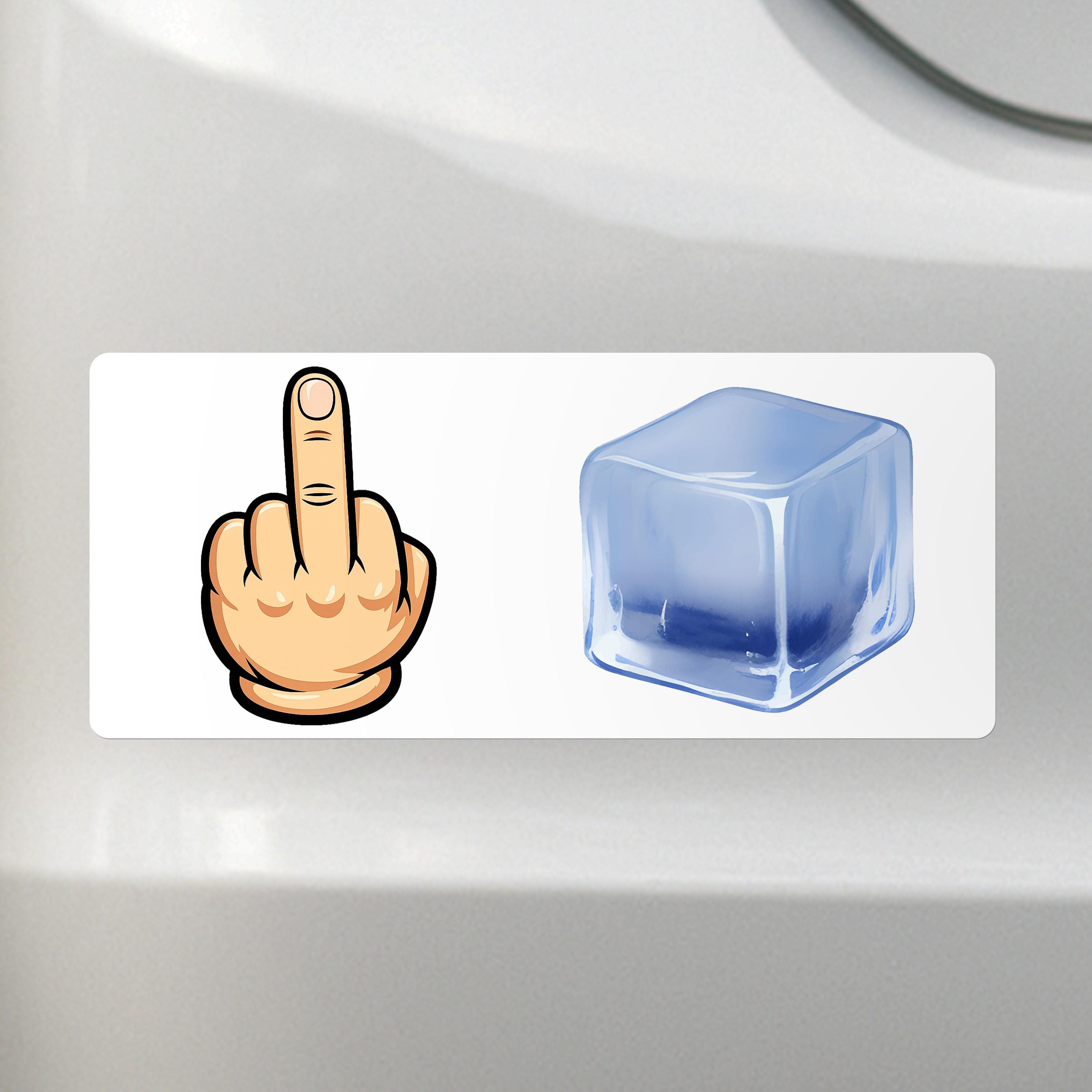 Fuck ICE - Liberal Activism Bumper Sticker – Removable, Water-Resistant, UV-Resistant