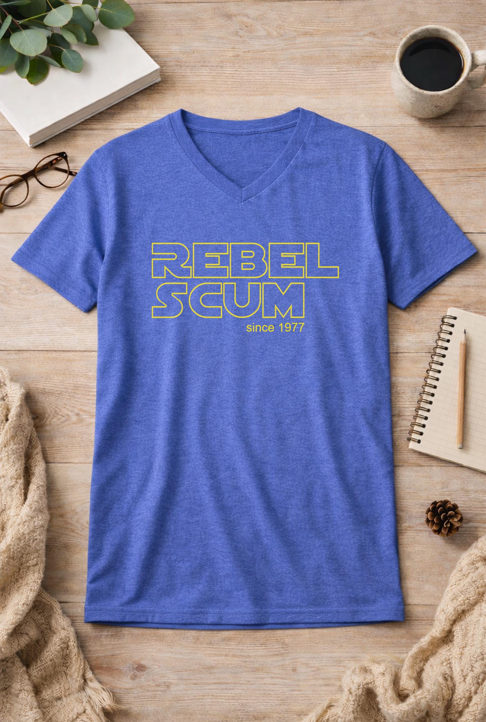Rebel Scum Unisex V-Neck T-Shirt
