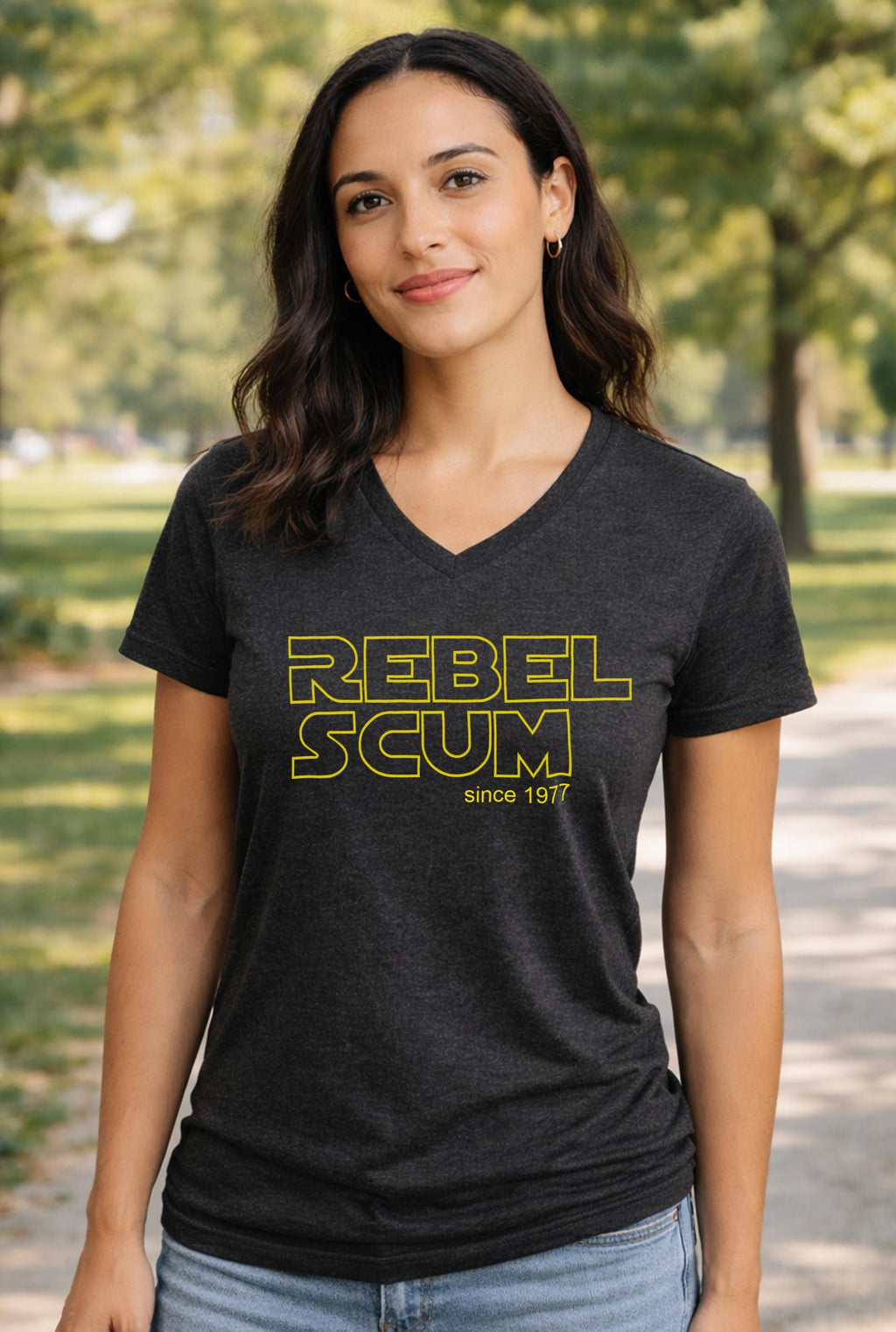 Rebel Scum Unisex V-Neck T-Shirt