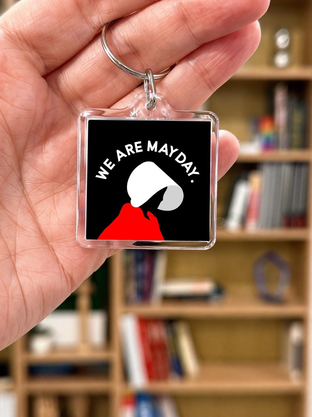 We Are Mayday keychain handmaids tale gilled accessories