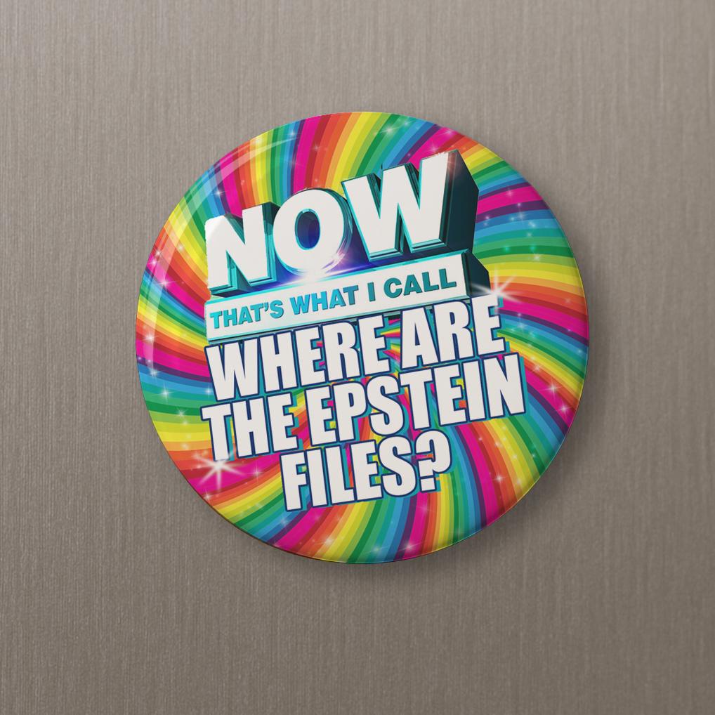 Epstein Files Button Pin: Political Protest, Anti-MAGA