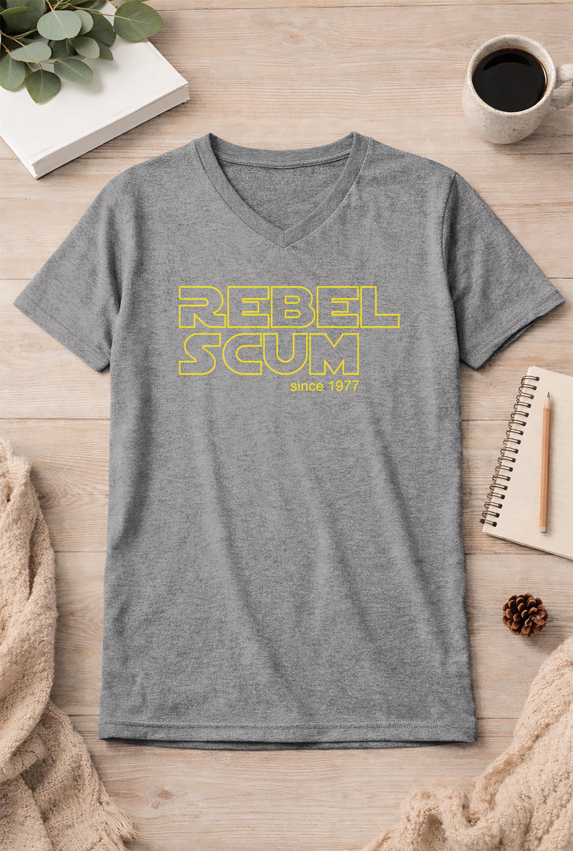 Rebel Scum Unisex V-Neck T-Shirt