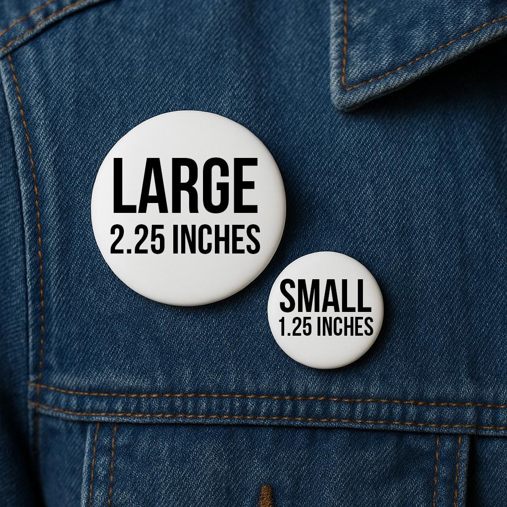 I Love Someone Trans button pin magnet