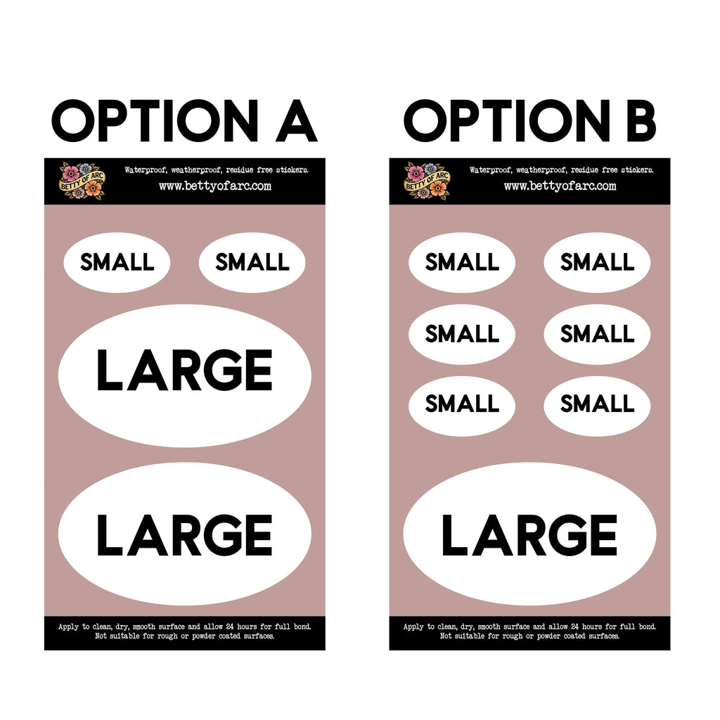 Be Pretti Good Sticker Sheet - activism sticker - Removable, Water-Resistant, UV-Resistant