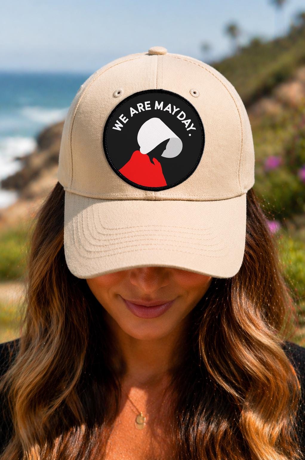 We Are Mayday hat baseball cap protest hat handmaids take