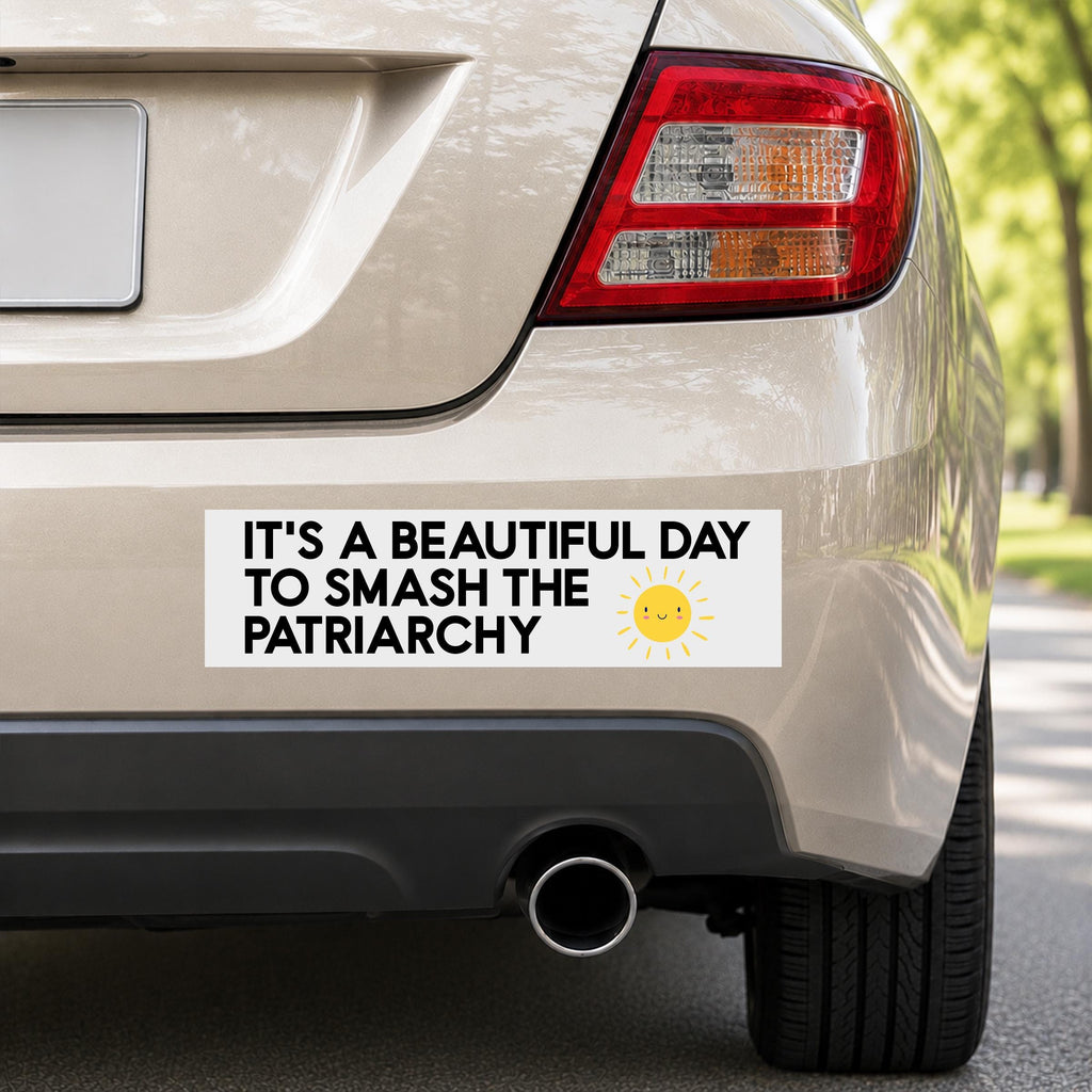 Smash the Patriarchy Bumper Sticker