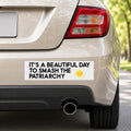 Smash the Patriarchy Bumper Sticker
