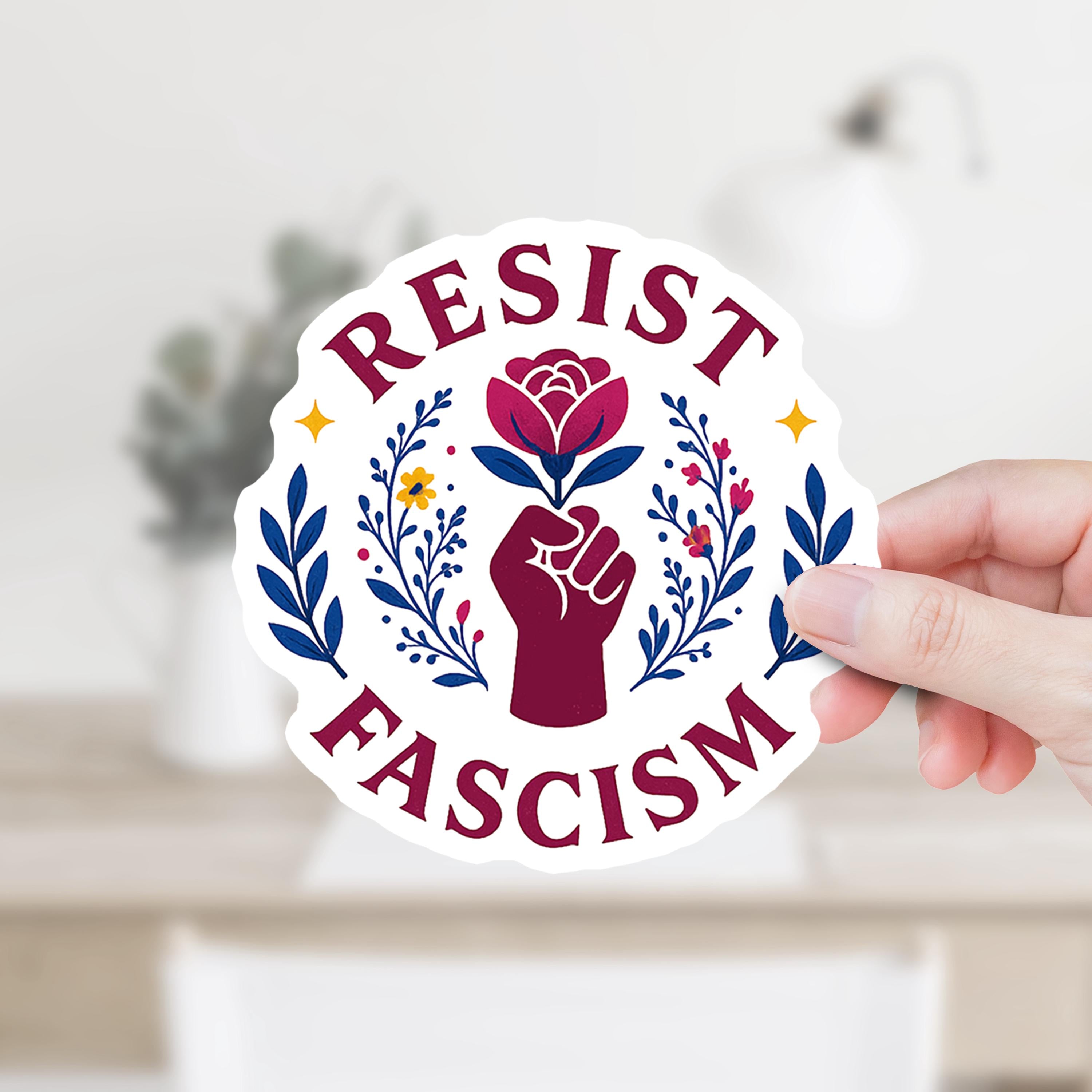 Resist Fascism Decal