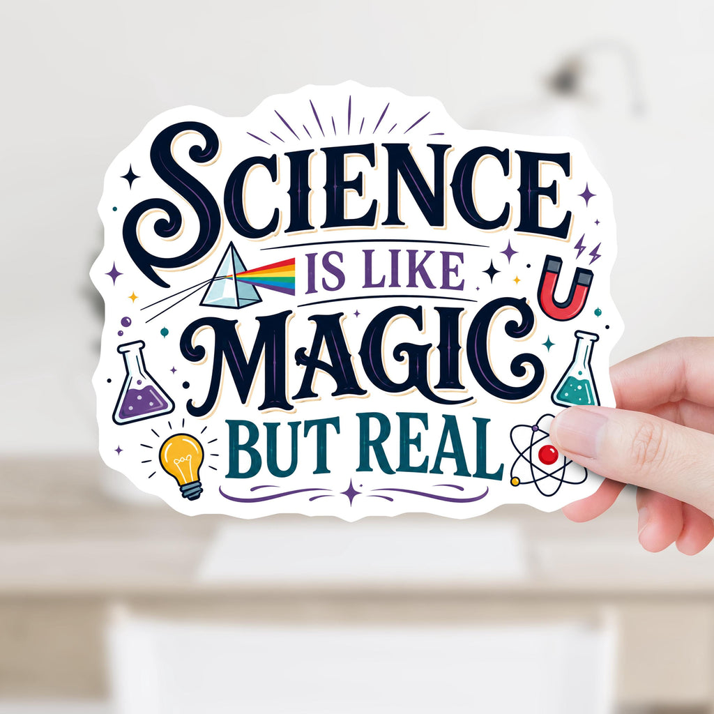 Science Magic But Real Decal