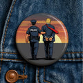 Trump Arrested Sunset Button