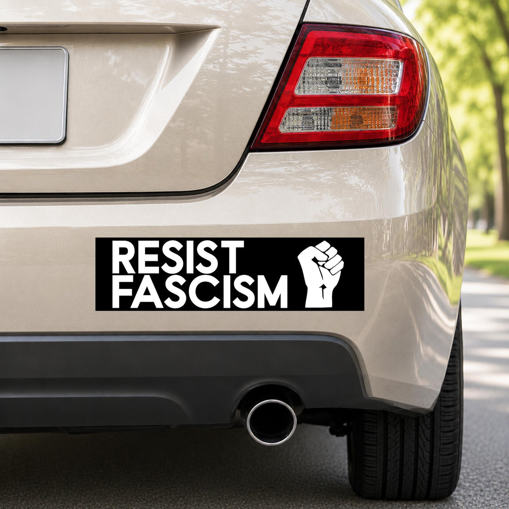 Resist Fascism Bumper Sticker