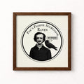 Edgar Allan Poe Passive Aggressive Raven Unframed Art Print