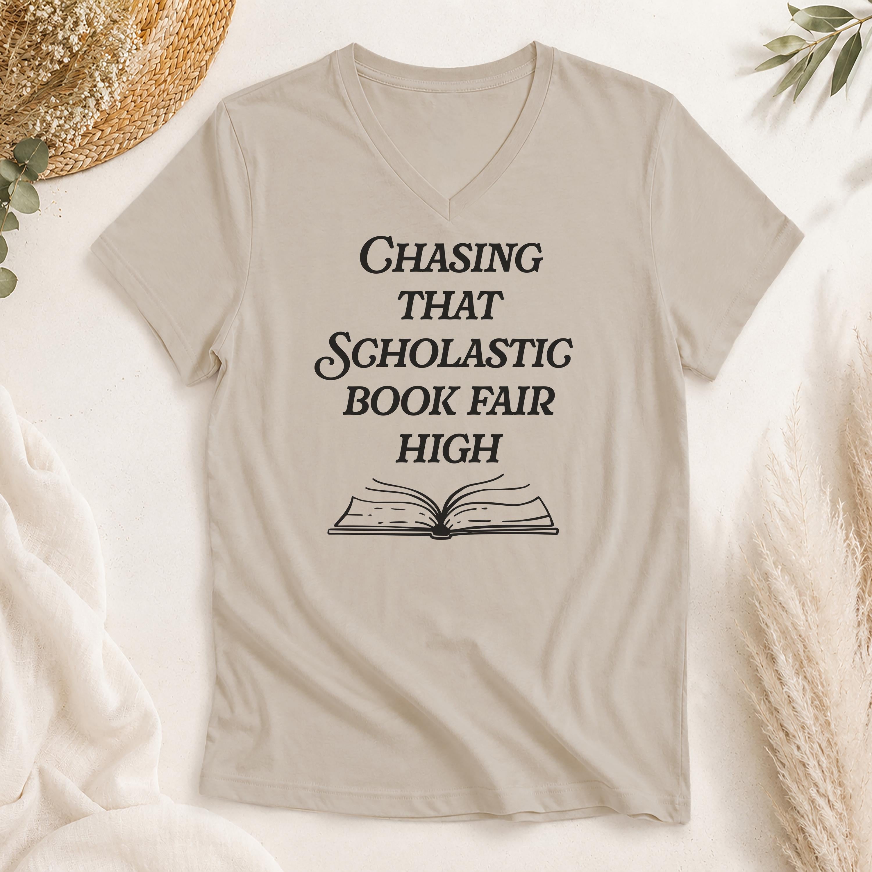 Chasing That Scholastic Book Fair High Shirt