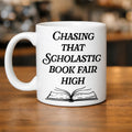 Scholastic Book Fair Mug | Funny Reader Gift, Librarian, Teacher Coffee Cup