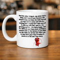 Shrimp True Story Meme Coffee Mug  Funny Internet Humor Ceramic Cup