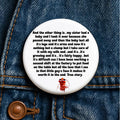 Shrimp True Story Meme Button