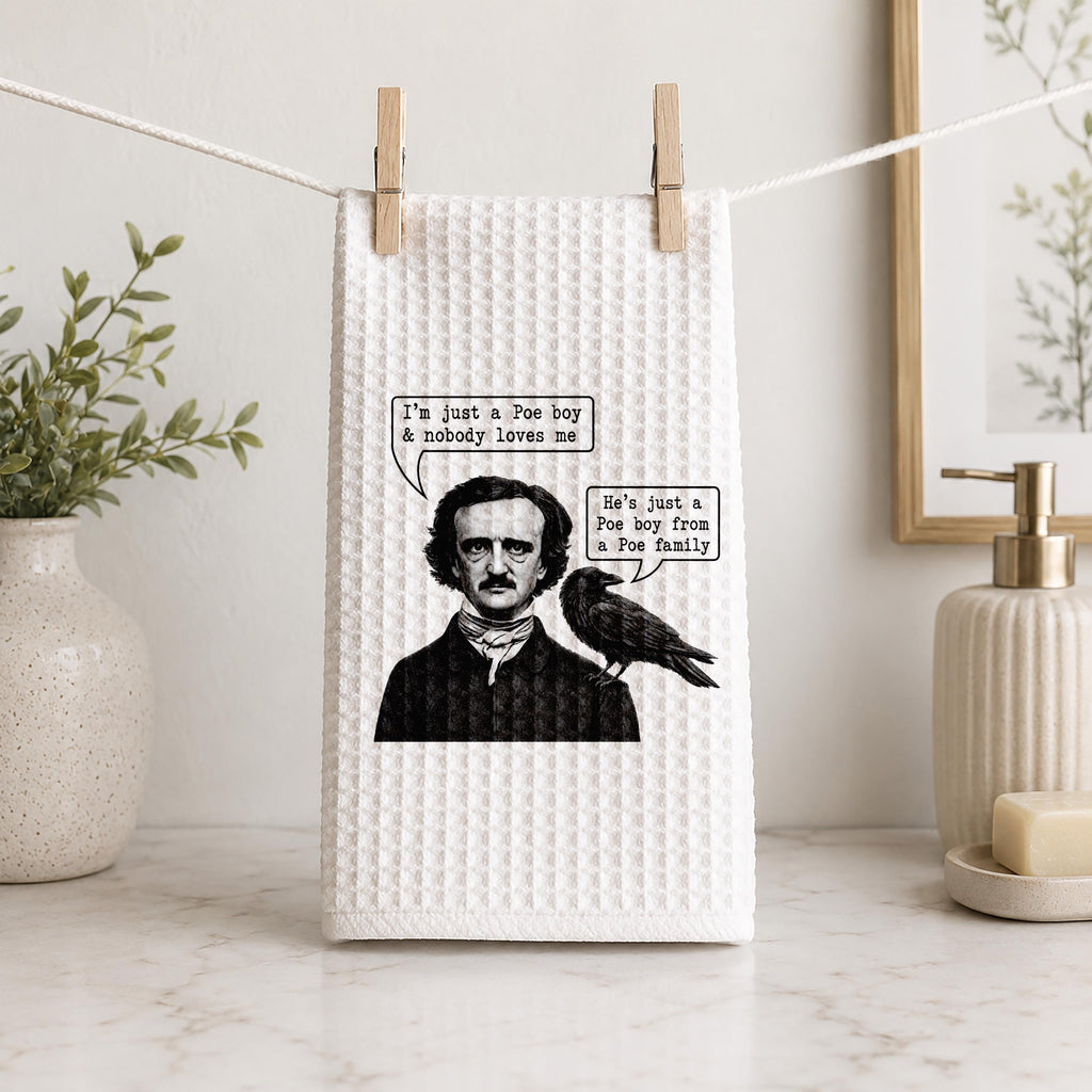Edgar Allan Poe Boy Hand Towel