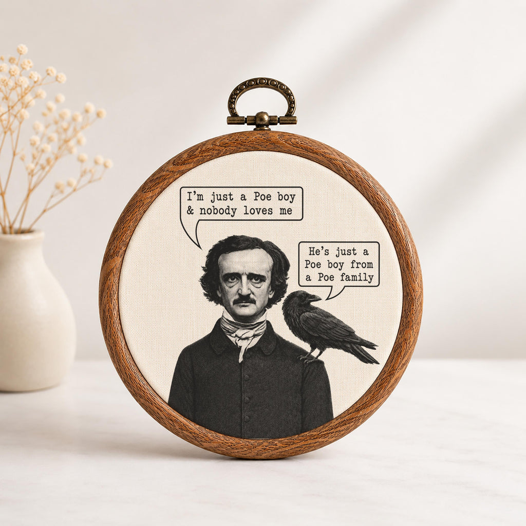 Edgar Allan Poe Boy Wall Art