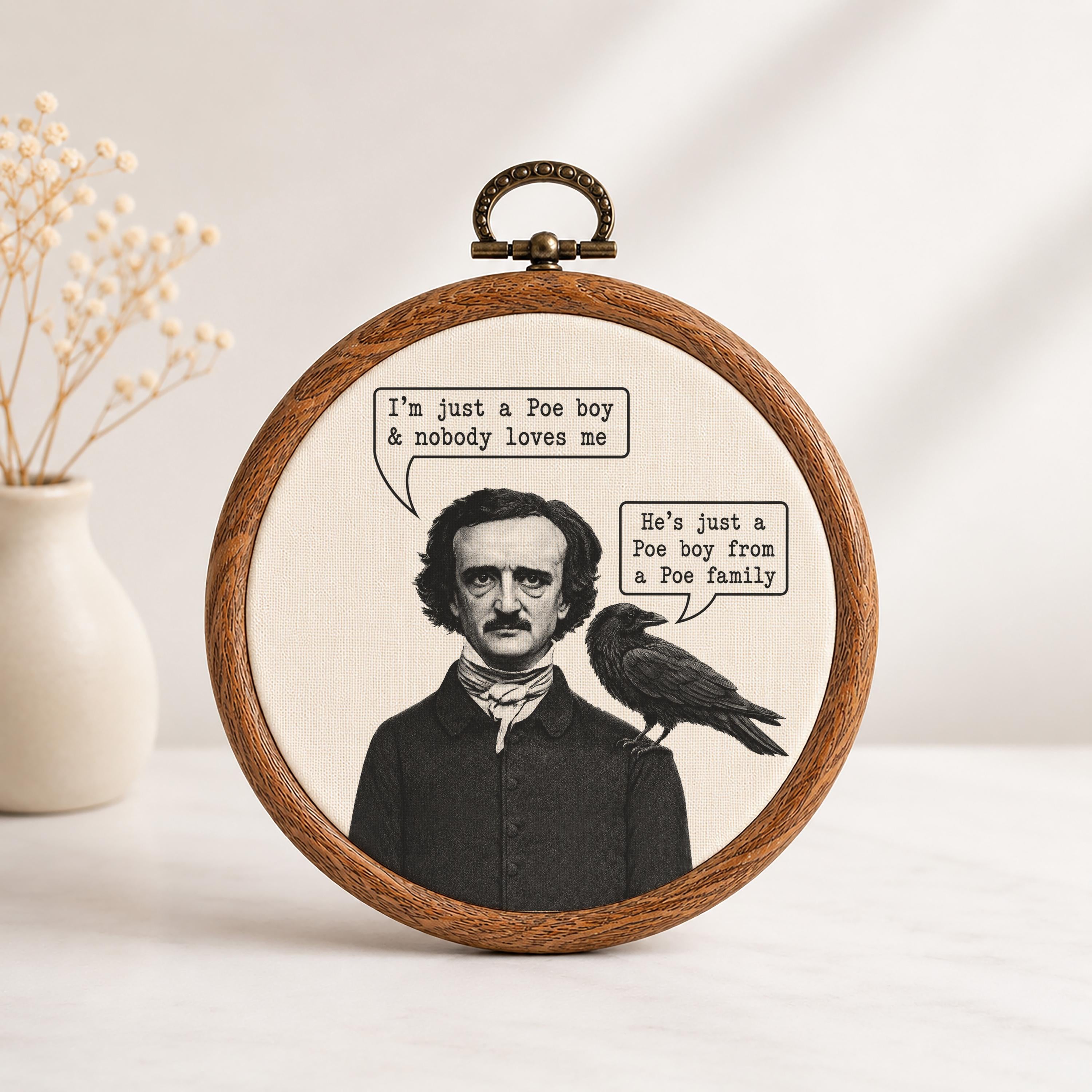 Edgar Allan Poe Boy Wall Art