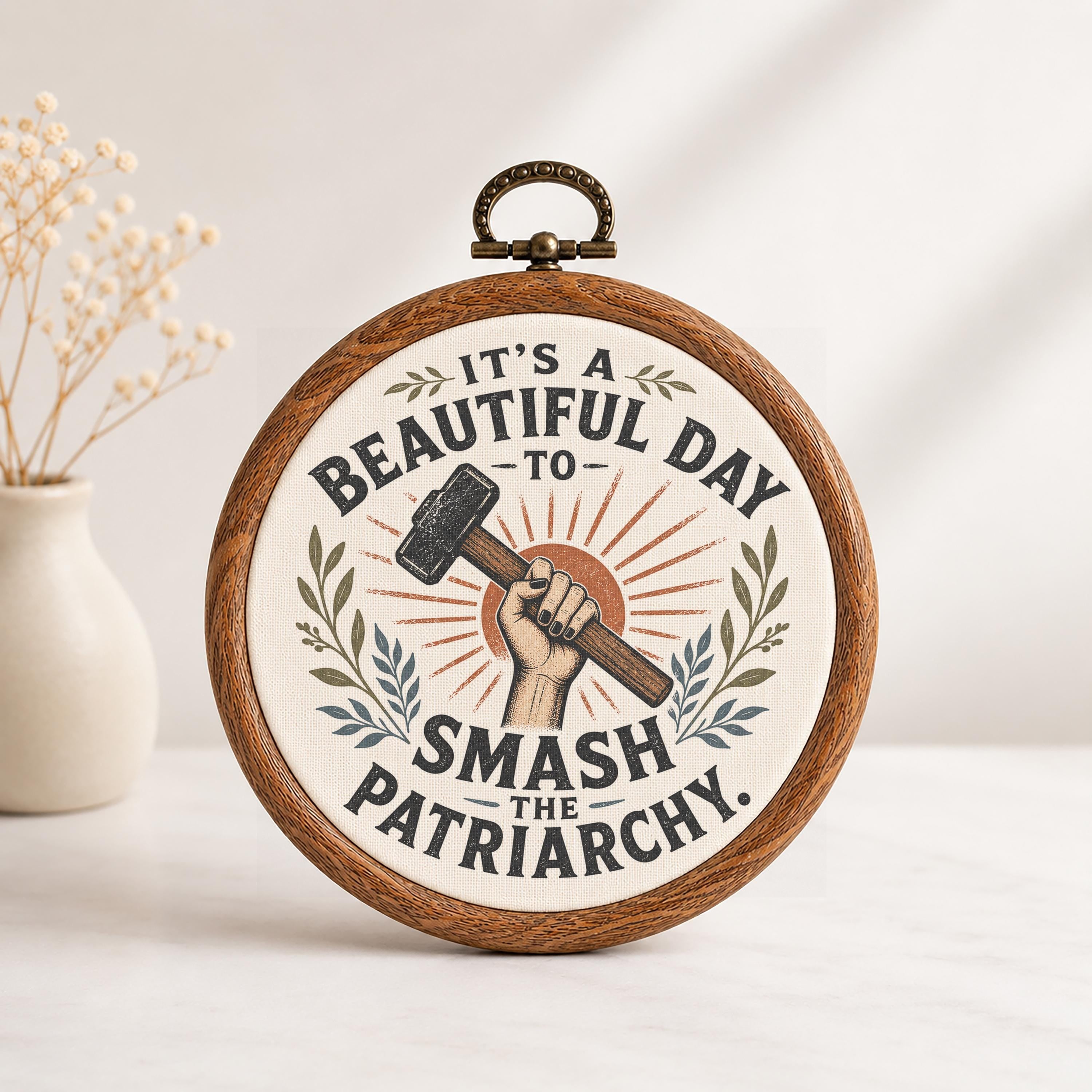 Smash the Patriarchy Wall Art