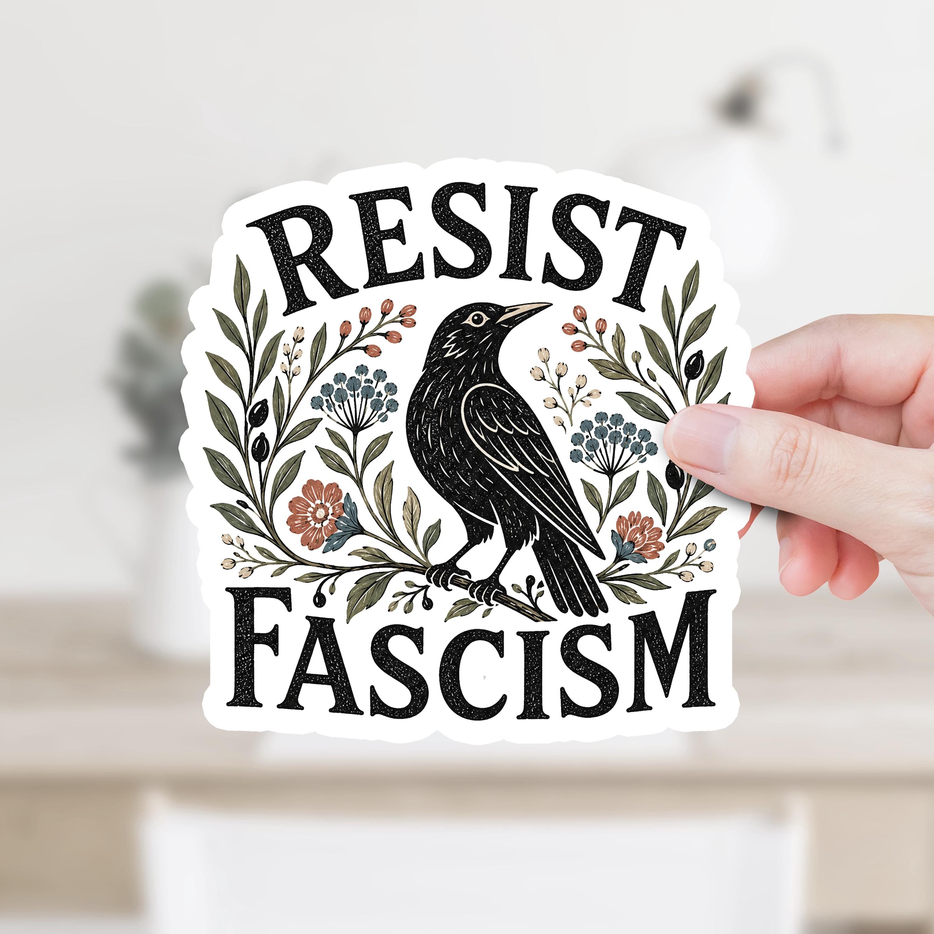 Resist Fascism Decal