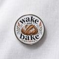 Wake and Bake Lapel Pin