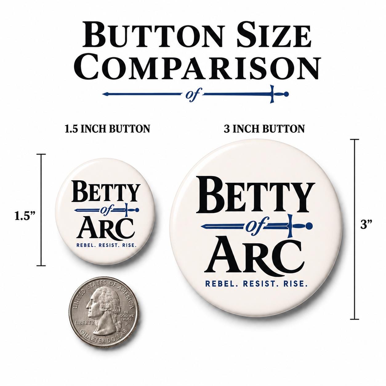 Rebel Robin Button