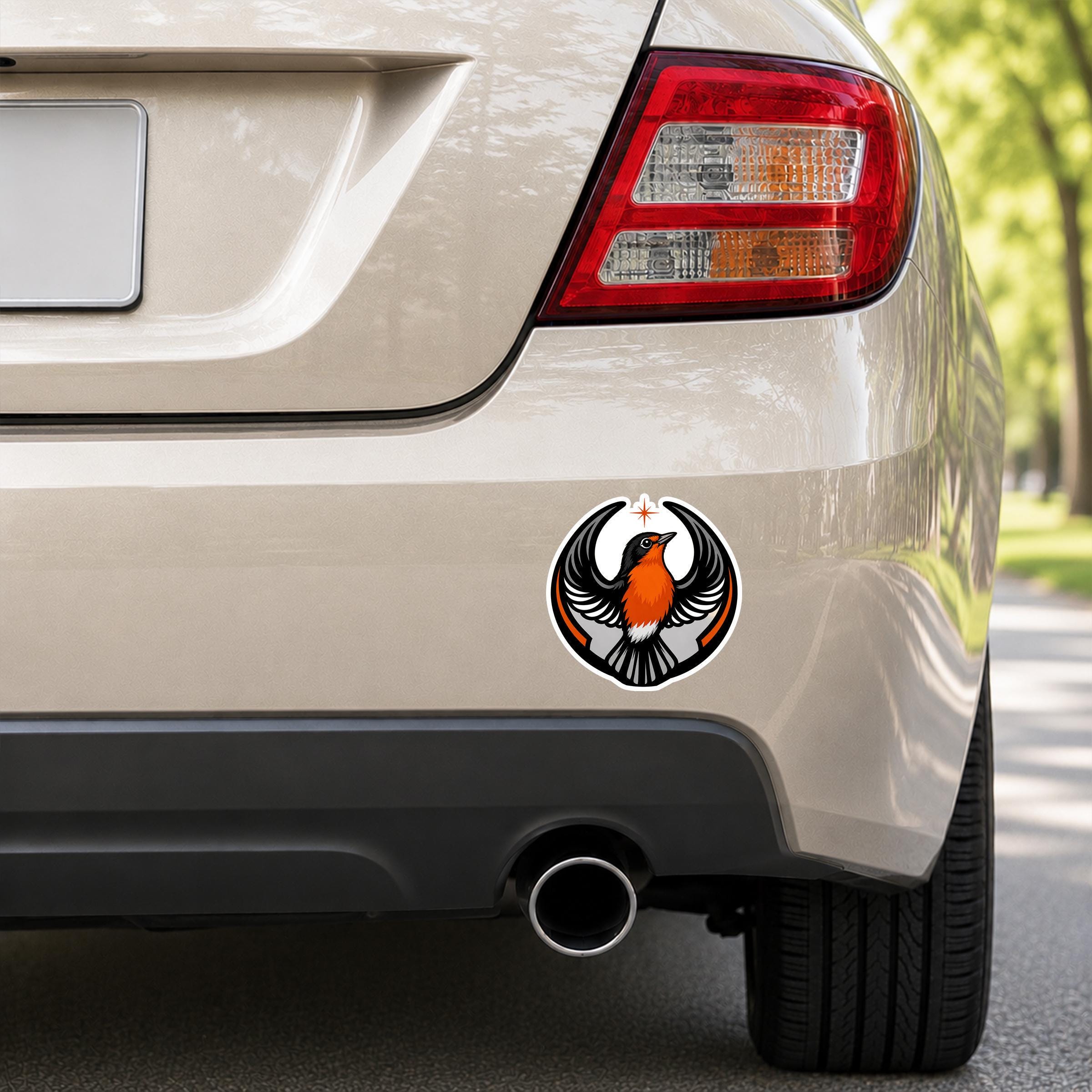 Rebel Robin Decal