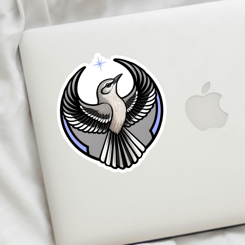 Rebel Mockingbird Decal