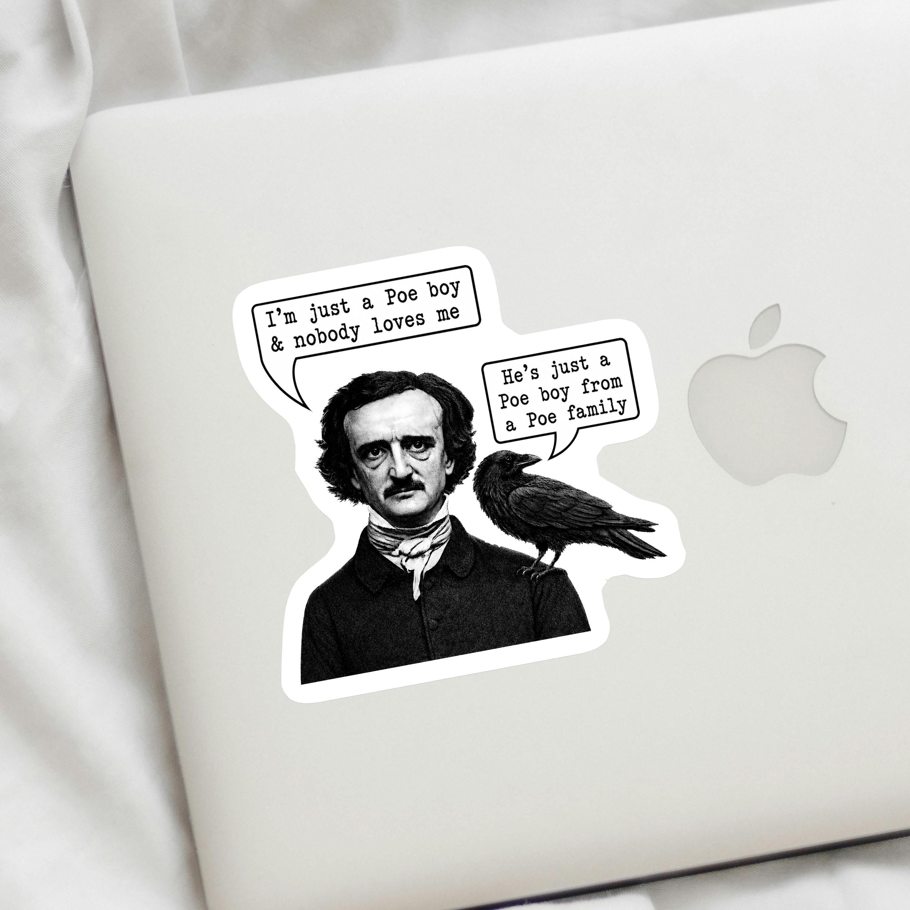 Edgar Allan Poe Boy Decal