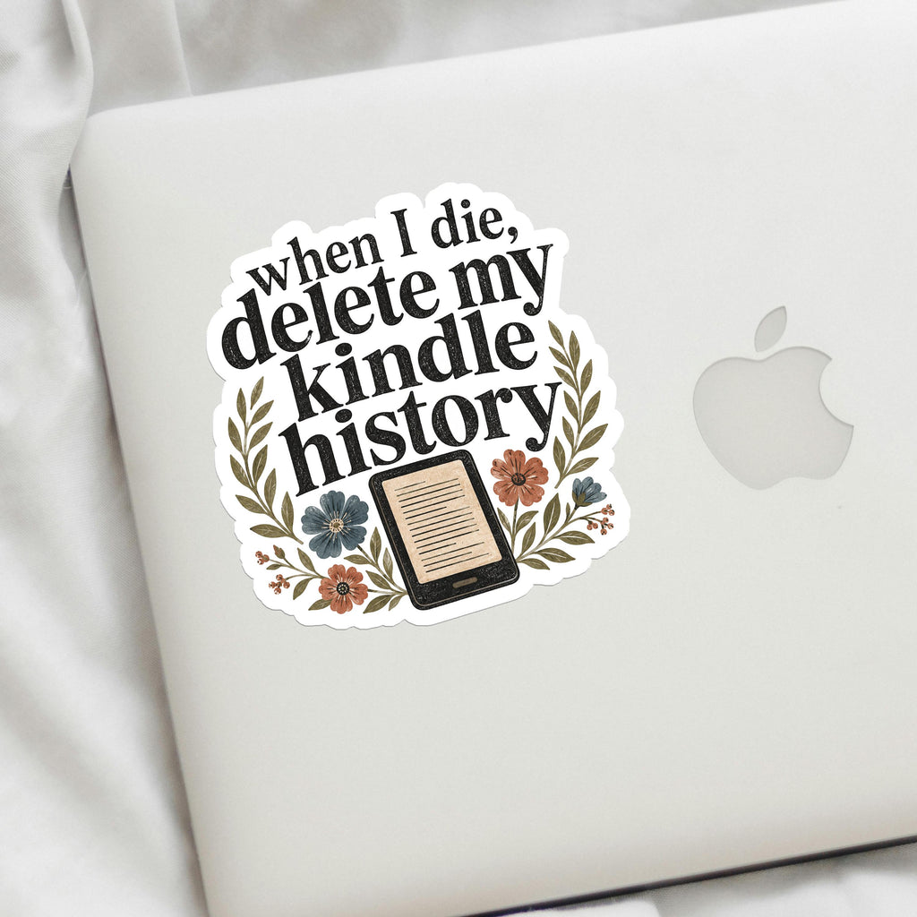Delete My Kindle History Decal