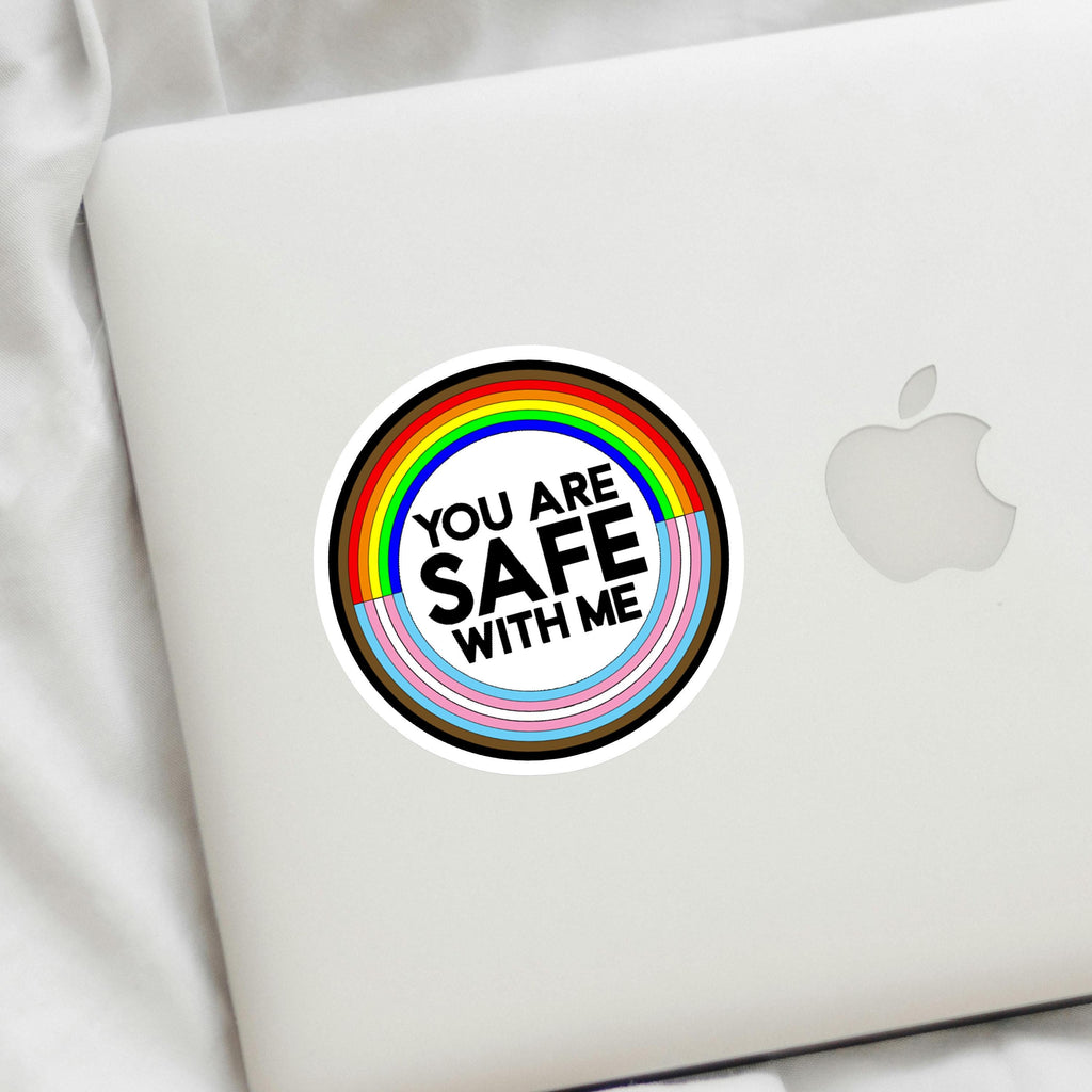 You Are Safe With Me Decal