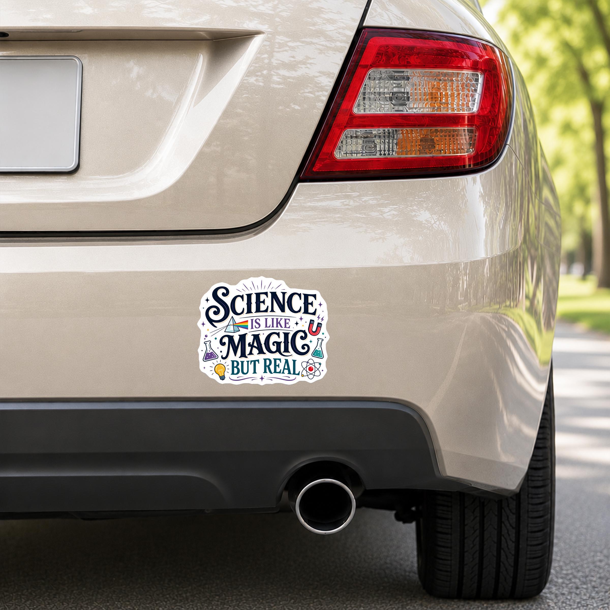 Science Magic But Real Decal