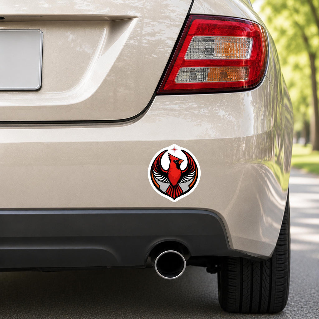 Rebel Cardinal Decal