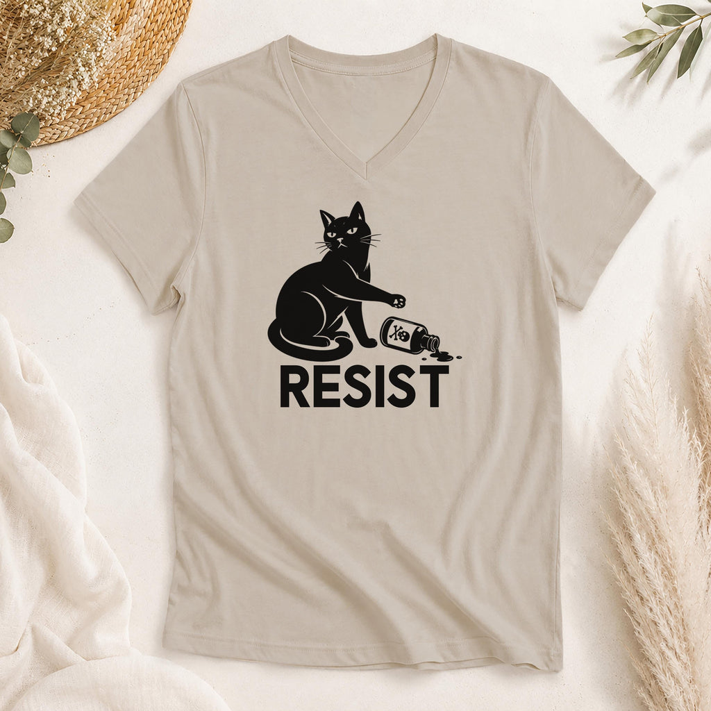Resist Fascism Cat Shirt