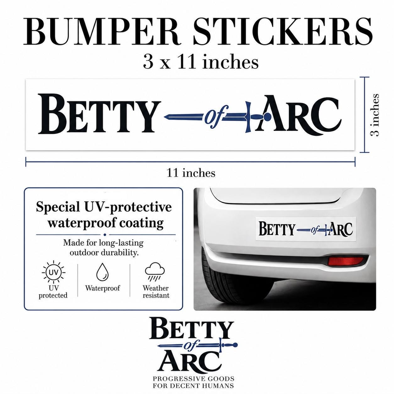 Only Vans Bumper Sticker