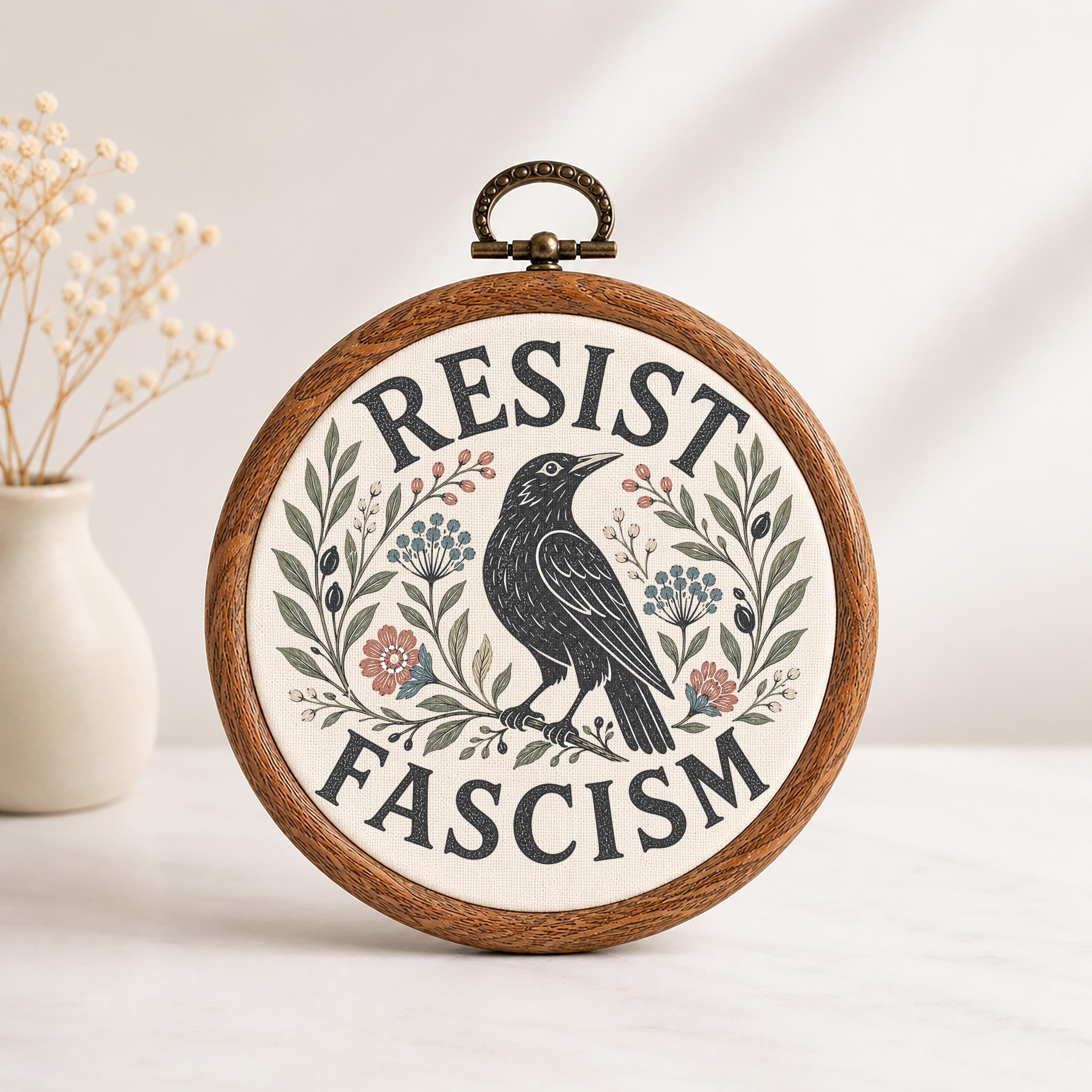 Resist Fascism Wall Art