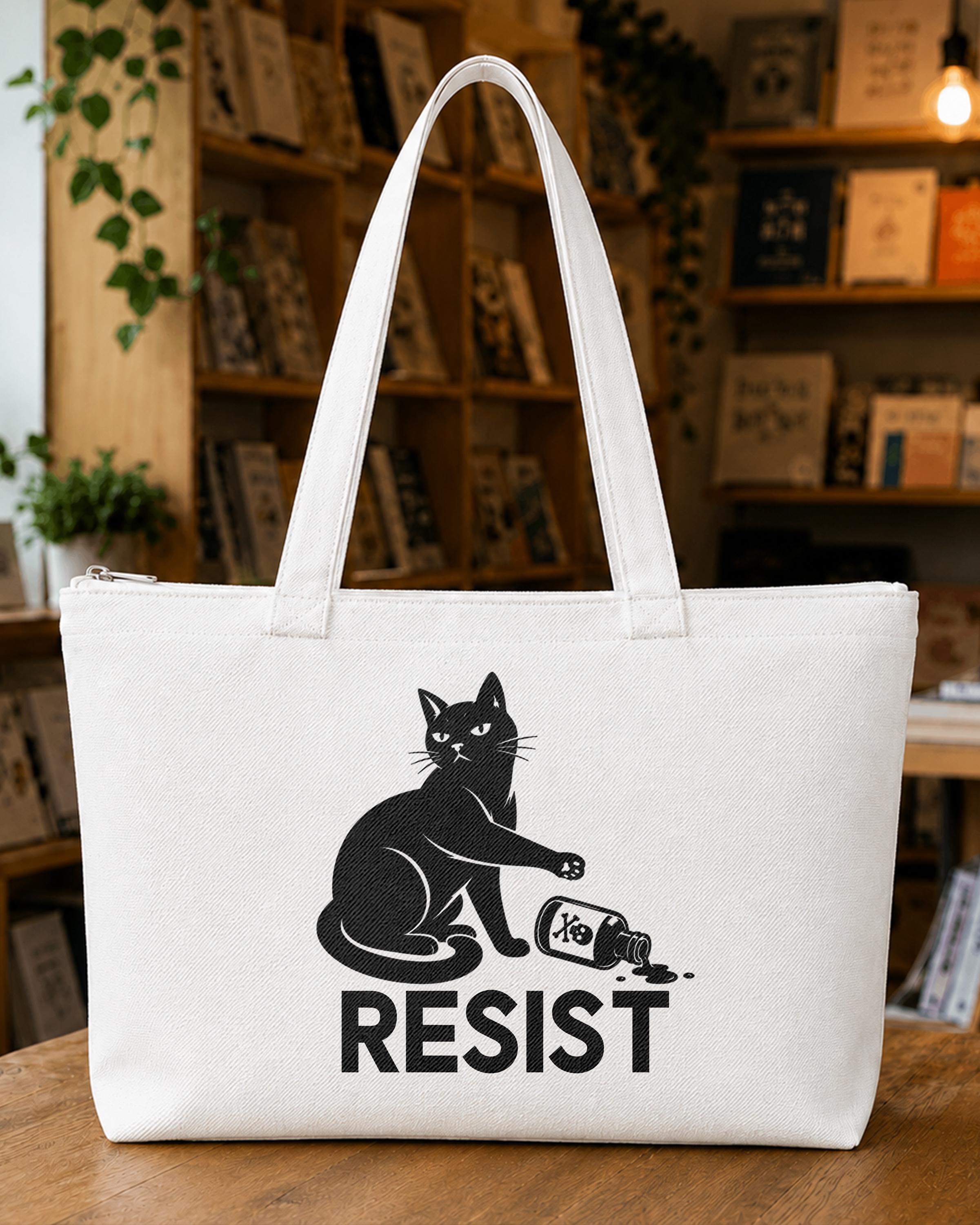 Resist Fascism Tote Bag