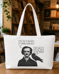 Edgar Allan Poe Boy Tote Bag