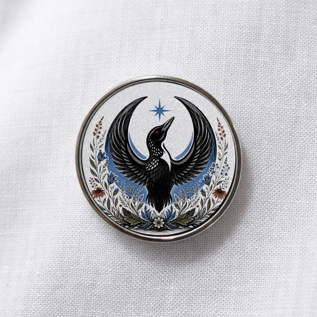 Rebel Loon Lapel Pin