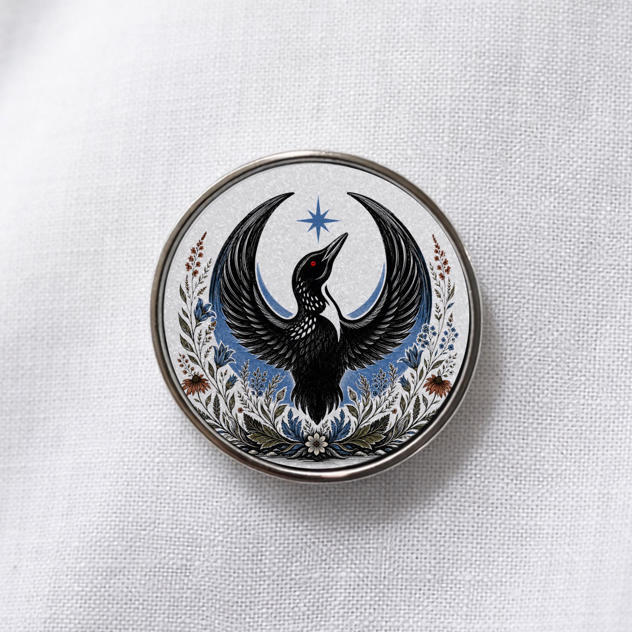 Rebel Loon Lapel Pin
