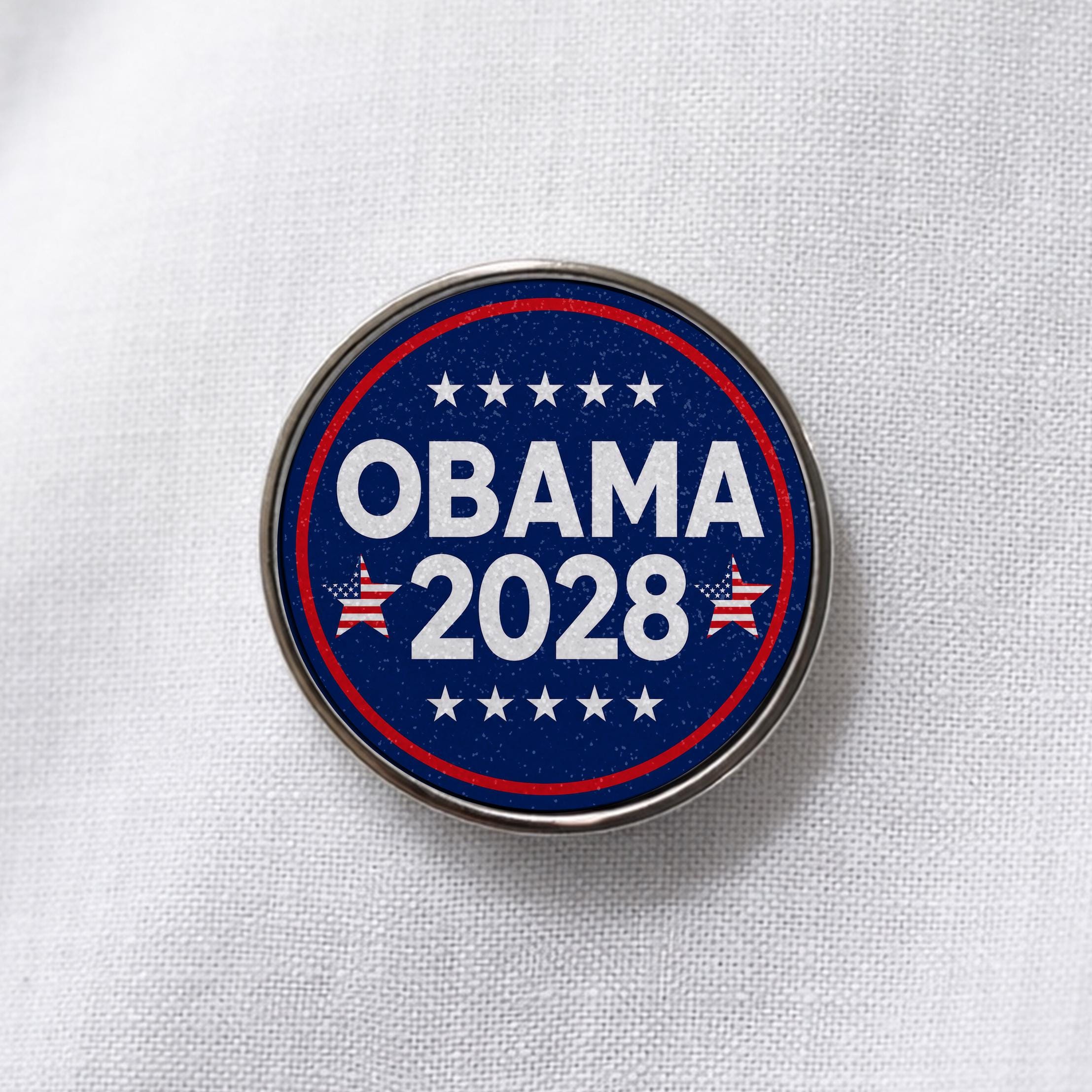 Obama 2028 Lapel Pin