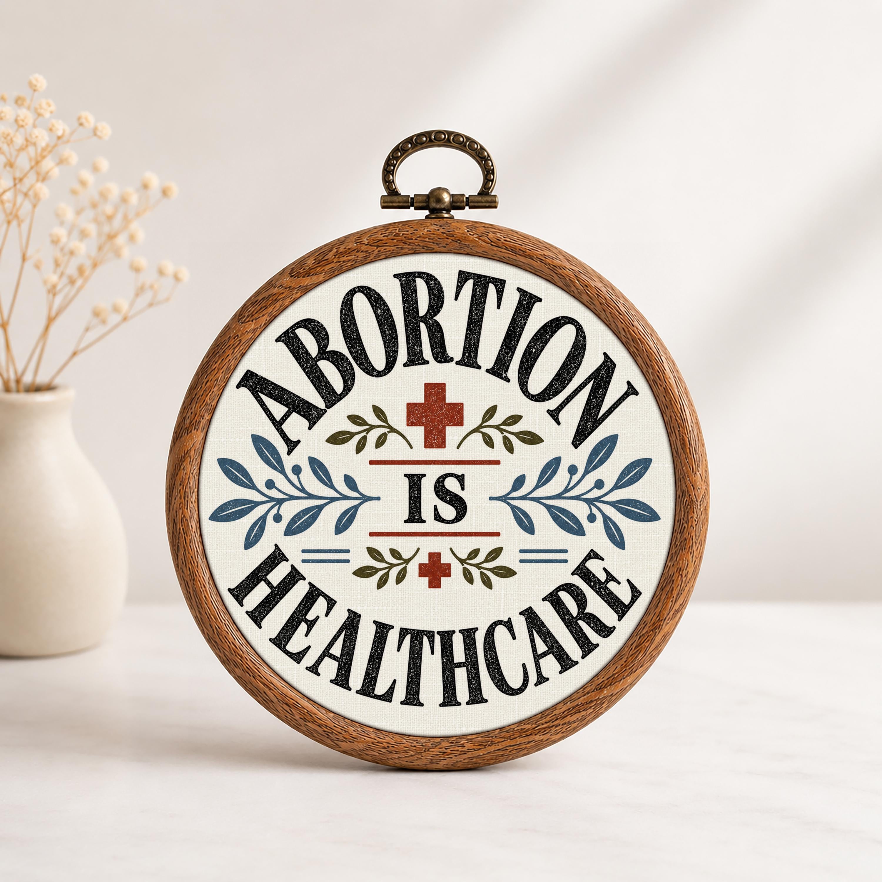 Abortion Is Healthcare Wall Art