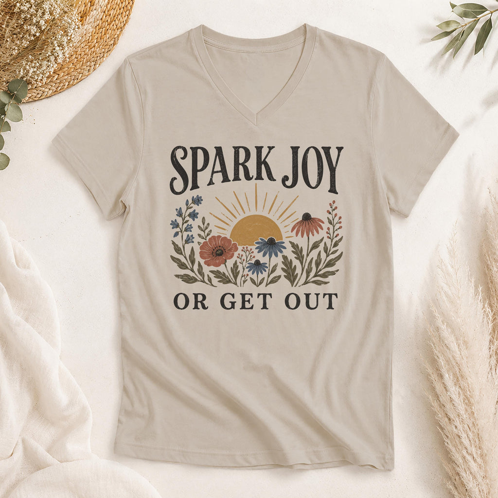 Spark Joy Floral Shirt