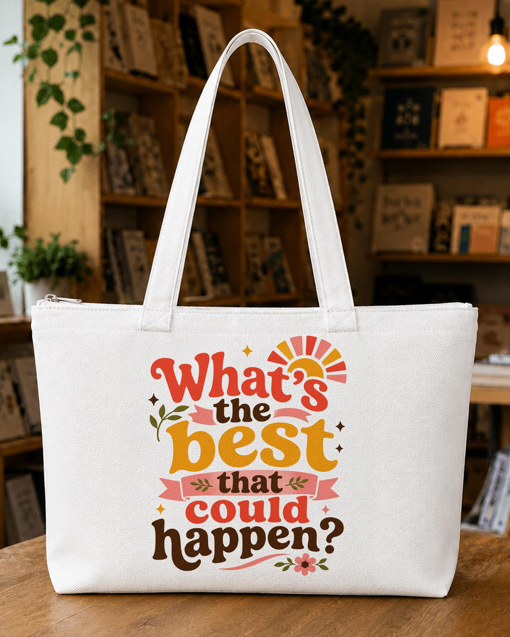 What's the Best That Could Happen Tote Bag