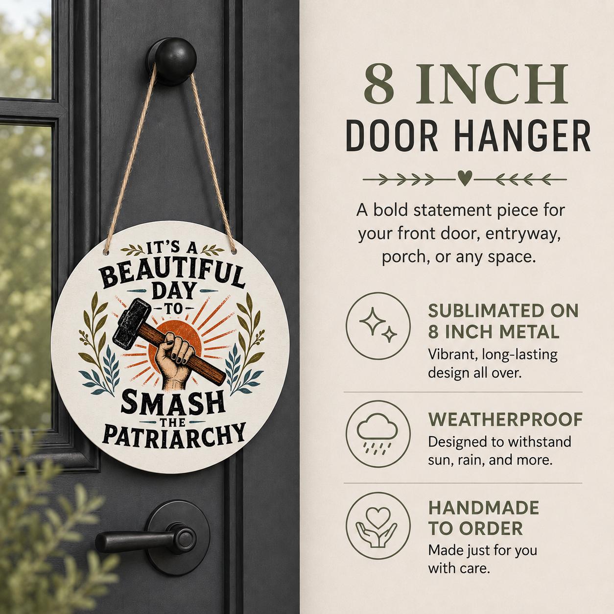 Panic at the Desk O Indoor Outdoor Hanging Decoration Funny Office Decor